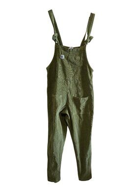Lucy & Yak Green Corduroy Overalls Organic Cotton Ethical boho hippie
